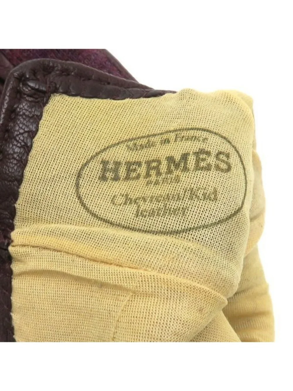 Hermes Gloves Burgundy